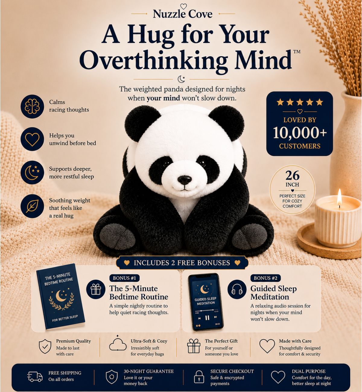 Koko The Koala - Calming Weighted Plush | Nuzzle Cove™